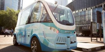 Autonomous shuttle service trial begins in Paris