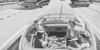 Turn self-driving cars into offices? That&#039;ll take 30 years