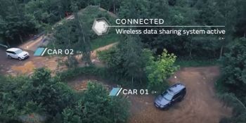 Jaguar demonstrates all terrain self driving 