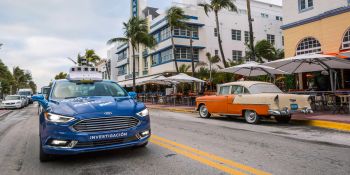 Ford will test self-driving car service on Miami streets