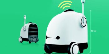 Food Delivery App Tests Self-Driving Robot