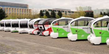 UK’s first driverless pods arrive ahead of landmark testing