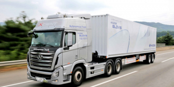 Hyundai Motor completes first autonomous truck highway
