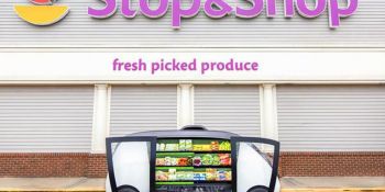 Stop & Shop is testing self-driving mini grocery stores